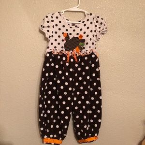 Bonnie Baby thanksgiving outfit 24 months